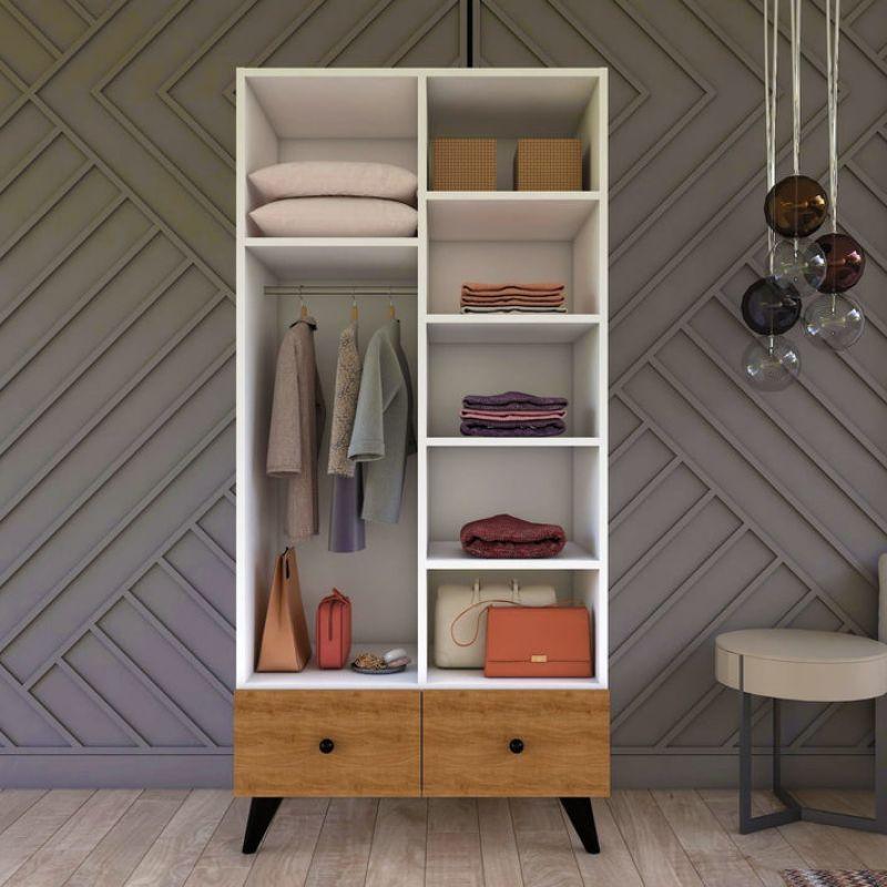 Modern Storage Marvel Wardrobe By Alhome - ALHOME