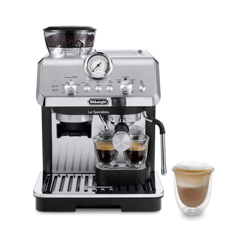 De'Longhi Espresso Machine Coffee and Cappuccino Maker - 1.5 L - 1550 W - Silver - EC9155.MB - 