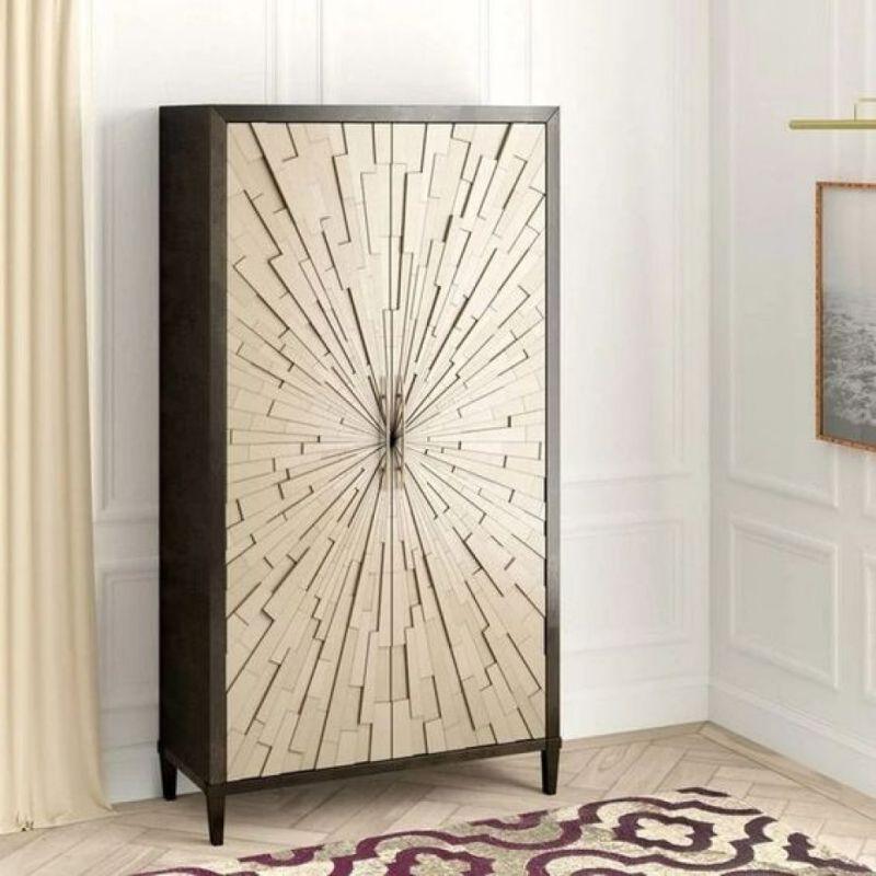 Wood Wardrobe for Effortless Style and Storage By Alhome - ALHOME