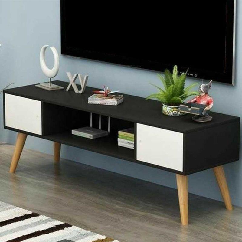 Black TV Unit With Sleek Elegance for Modern Living By Alhome - ALHOME