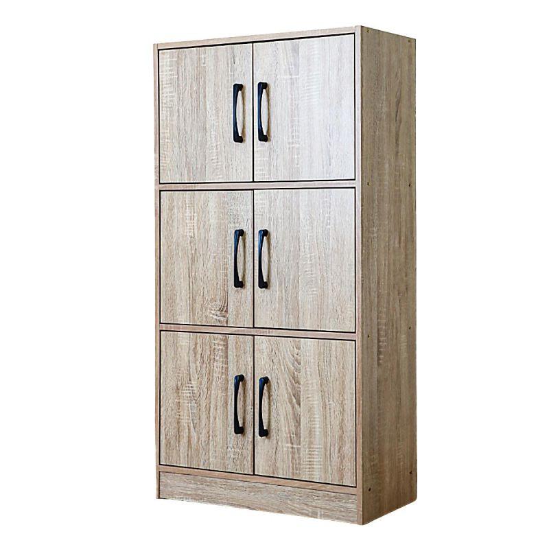 3 Layer Drawer Unit - Wooden - 63x30x122.9 cm - By Baity - ALHOME