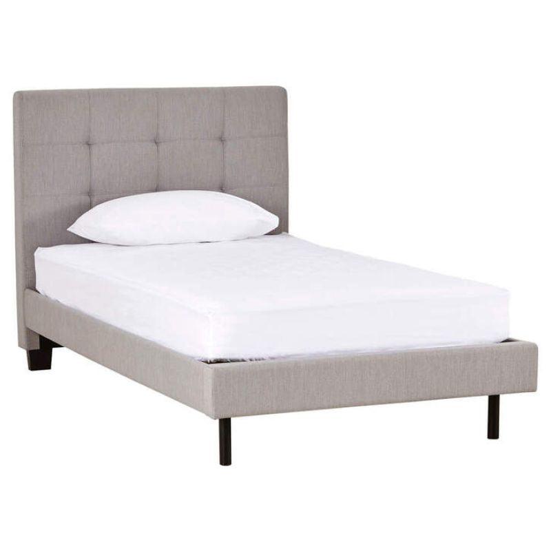 Nordic Dreams Single Bed Elegant Grey Chanel By Alhome - 110112555 - ALHOME