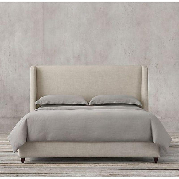 Swedish Wood Chanel Beige Super King Bed By Alhome - 110112277 - ALHOME