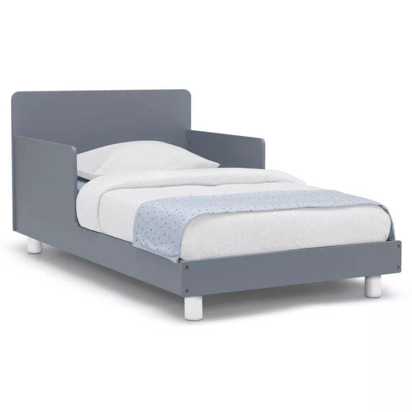 Wood Kids Bed: Elegant Grey 120x200x140 cm by Alhome - ALHOME