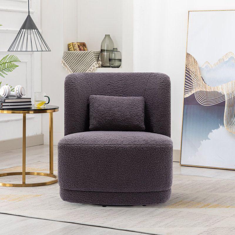 Modern Bouclé Chair - 62x62x80 cm - By Alhome - ALHOME