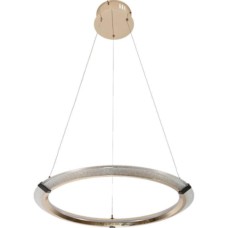 Modern Gold Chandelier With 3 Lights - 36 W By Alhome - C5720 - ALHOME