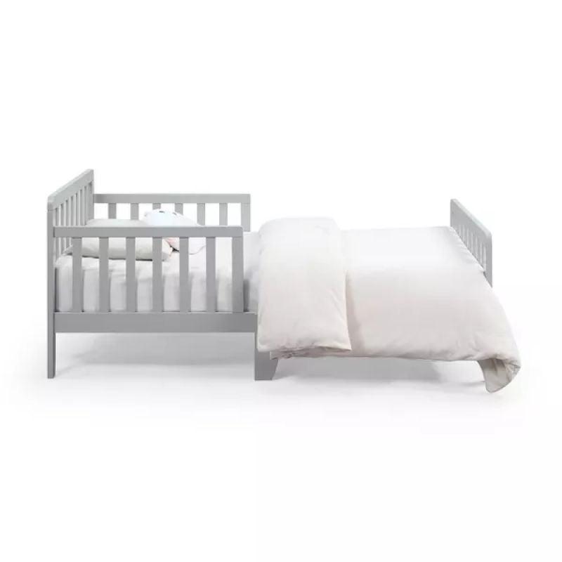 Kids' Gray MDF Bed: Modern Elegance, 120x200x140 cm by Alhome - ALHOME