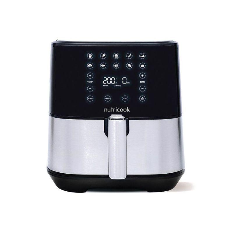 Nutricook Air Fryer - 5.5 L - 1700 W - Stainless Steel - Black And Silver - ALHOME