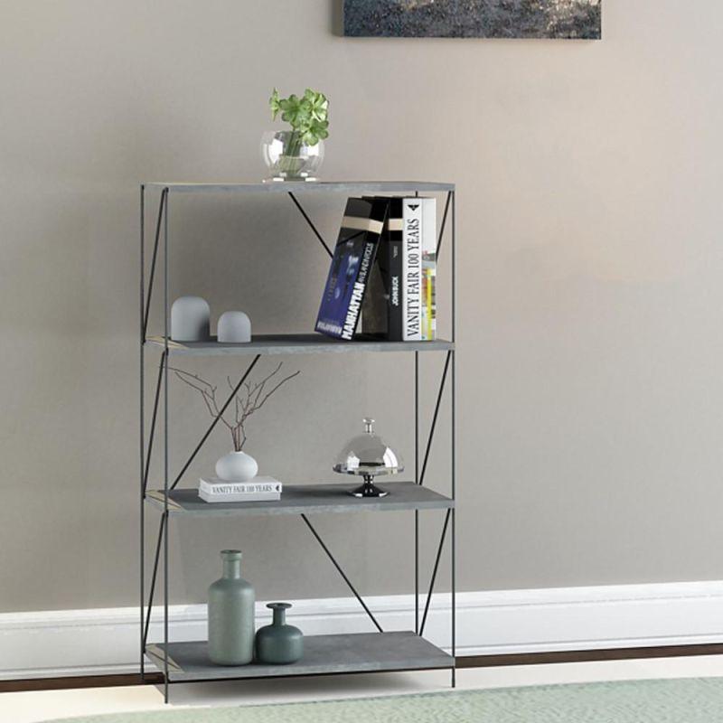 Multi-Use Shelving Unit From Malaysian Wood - 4 Layers - By Baity - ALHOME