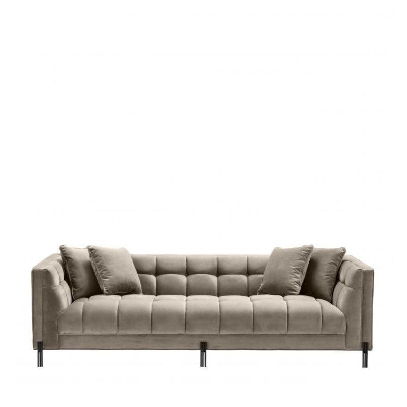 Modern Elegance: 3-Seater Velvet Sofa By Alhome - ALHOME