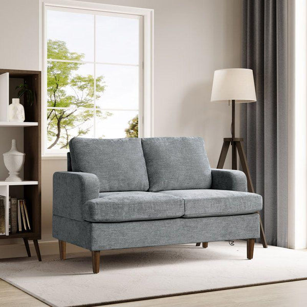 Modern Chanel 2 Seater Sofa - Grey - 180x85x85 cm - By Alhome - ALHOME