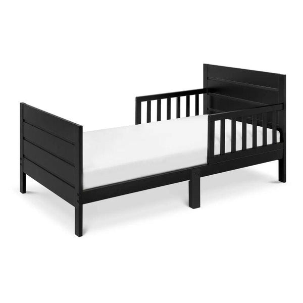 Kids' Black Wood Bed: Sophisticated Durability, 120x200x140 cm by Alhome - ALHOME