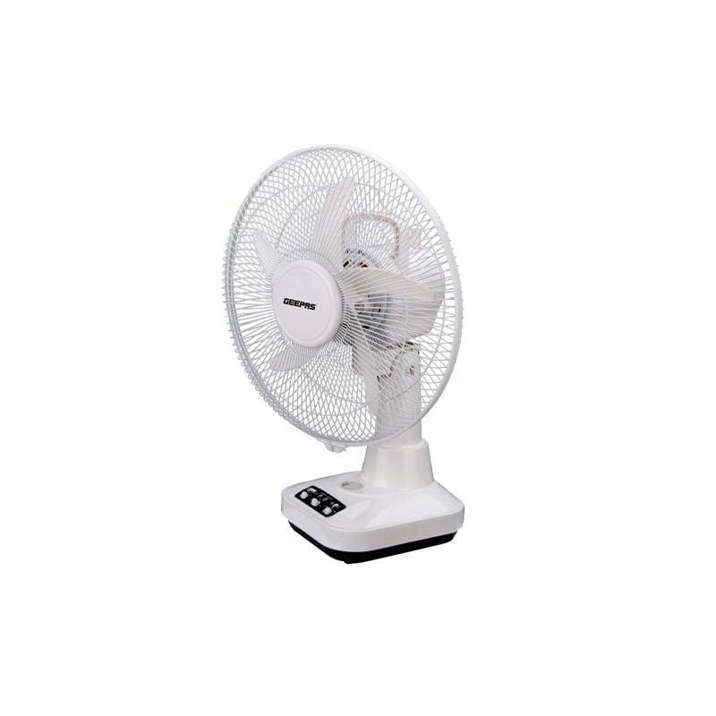 Geepas Rechargeable 12 Inch Oscillating Fan - GF21118 - .com - Your Destination for Baby & Mother Needs in Saudi Arabia