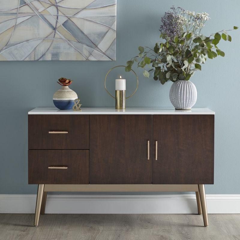 Classic Brown MDF Buffet by Alhome - ALHOME