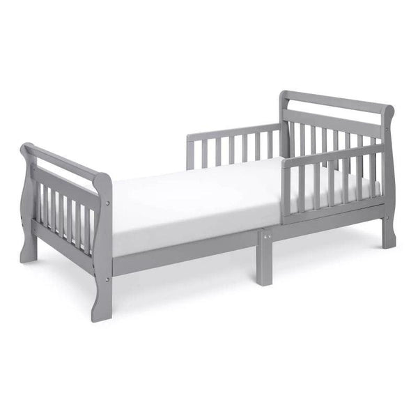 Kids Bed: Sleek Grey 120x200x140 cm Wood by Alhome - ALHOME