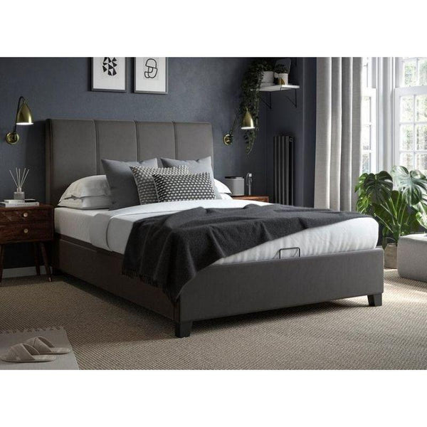 Nordic Dreams Single Bed Elegant Grey Chanel By Alhome - 110112559 - ALHOME