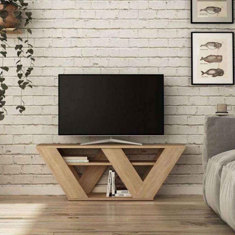 Beige TV Unit With Timeless Elegance for Your Entertainment Space By Alhome - ALHOME