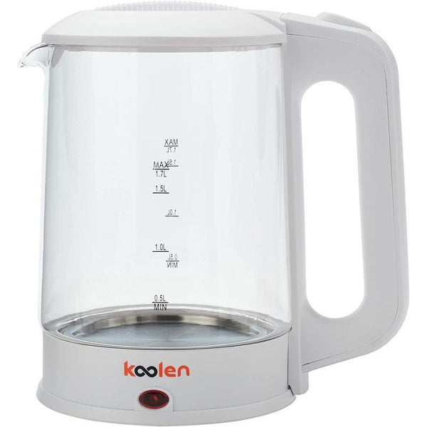 Koolen Electric Glass Kettle - 1.7 Liter - 800102013 - .com - Your Destination for Baby & Mother Needs in Saudi Arabia