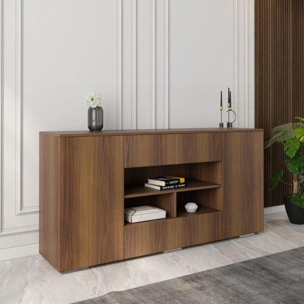 Brown Console Storage Unit By Alhome - ALHOME