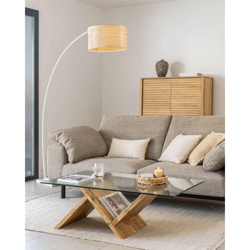 Beige Engineered Wood Center Table - Size: 107x55x45 By Alhome - 110112138 - ALHOME