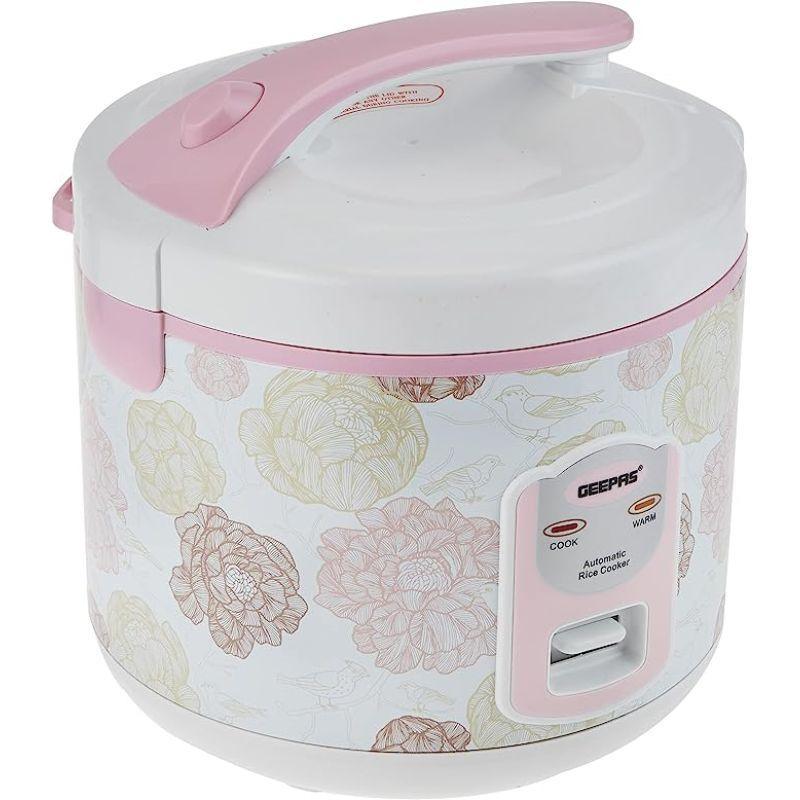 Geepas Electric Rice Cooker 1.5 L 500 W - GRC4334 - .com - Your Destination for Baby & Mother Needs in Saudi Arabia