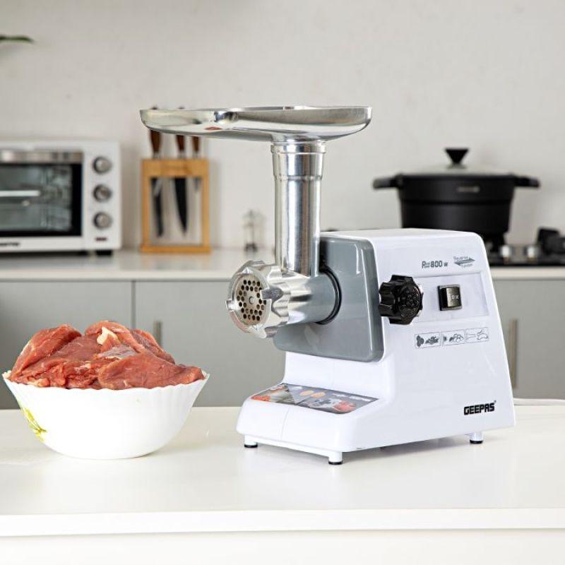 Geepas Stainless Steel Electric Blade Meat Grinder with Reverse Function - GMG767 - .com - Your Destination for Baby & Mother Needs in Saudi Arabia