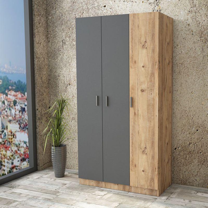 Sleek Storage Haven Wardrobe By Alhome - ALHOME